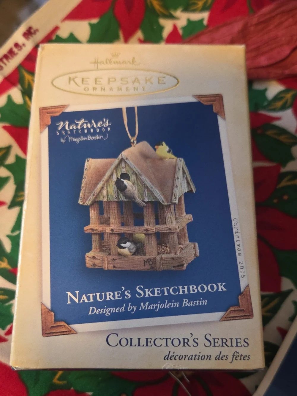 *2005* Hallmark NATURE'S SKETCHBOOK 3rd Collector's Series By Marjolein Bastin